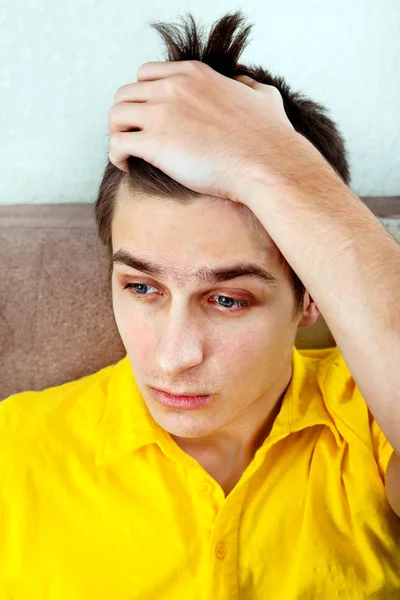 Sad Young Man — Stock Photo, Image