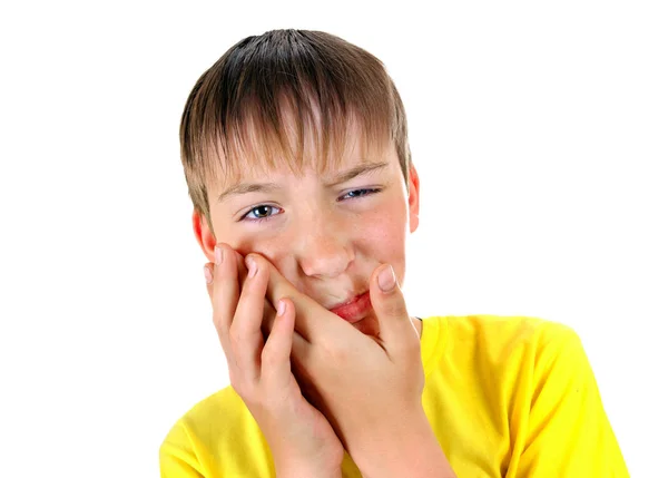Kid feel Toothache — Stock Photo, Image