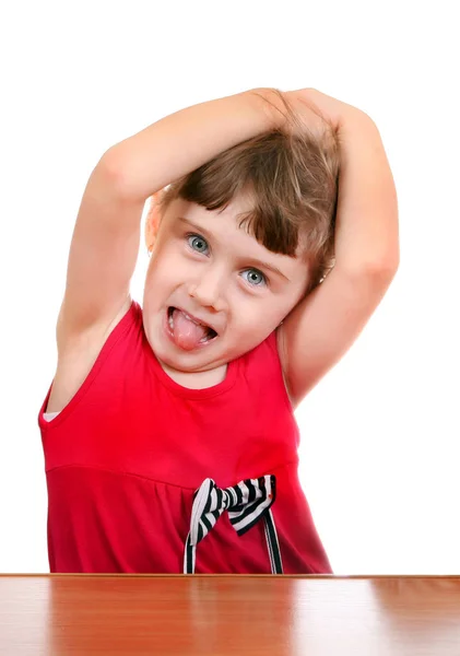 Retrato de niña pequeña — Foto de Stock