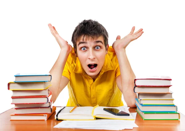 Student with the Books — Stock Photo, Image
