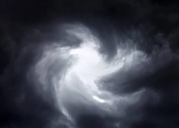 Turbilhão nas Nuvens — Fotografia de Stock