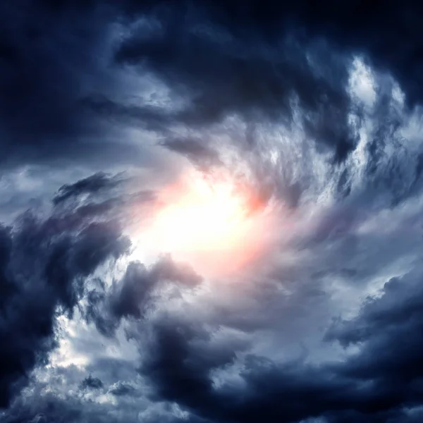 Whirlwind in the Clouds — Stock Photo, Image