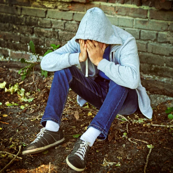 Sad Young Man — Stock Photo, Image