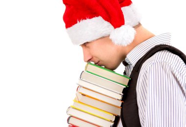 Bir kitap ile üzgün öğrenci