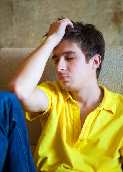 Sad Young Man — Stock Photo, Image