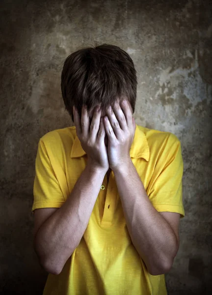 Sad Young Man — Stock Photo, Image