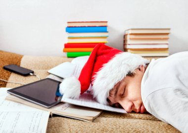 yorgun öğrenci uyku