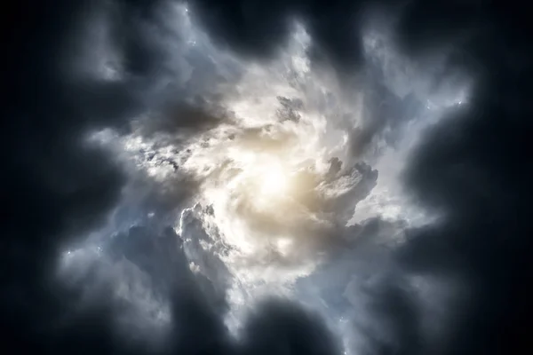 Cloudscape는 햇빛 — 스톡 사진