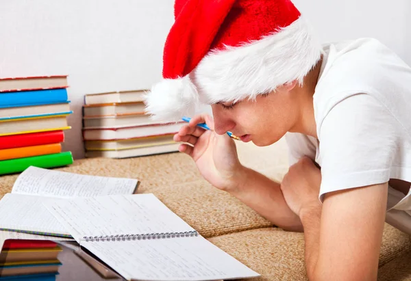 Estudiante haciendo tareas —  Fotos de Stock