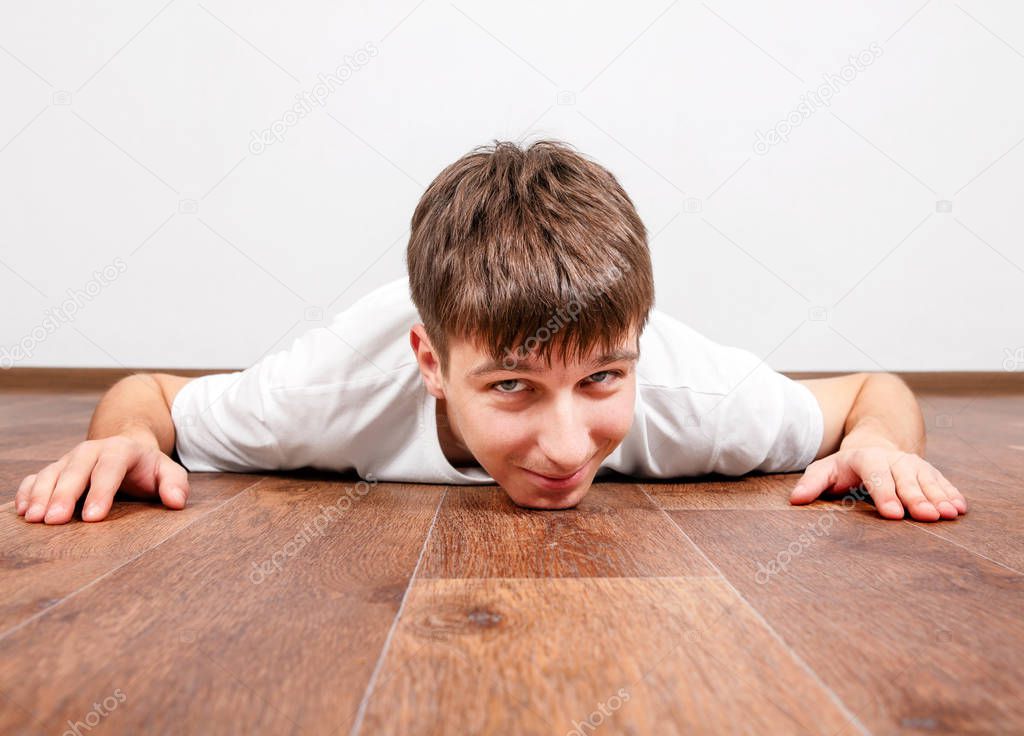 Young Man on the Floor