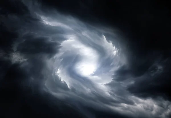 Turbilhão nas Nuvens — Fotografia de Stock