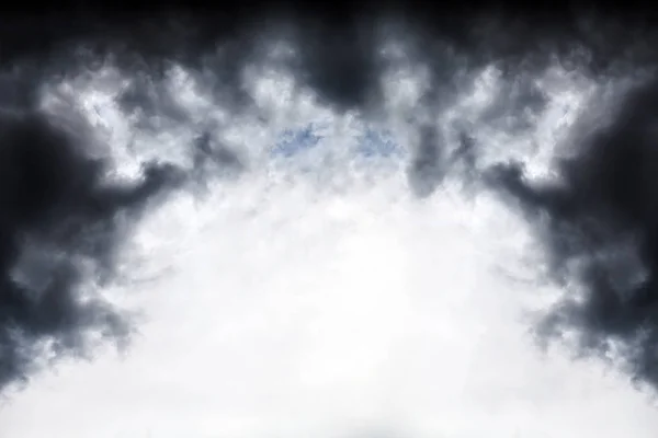 Gerüst aus den Wolken — Stockfoto