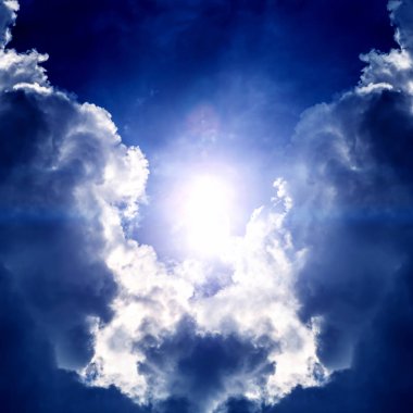 Cennet bir ışık ile