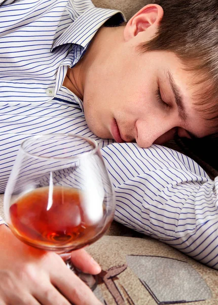 Young Man sleeping — Stock Photo, Image