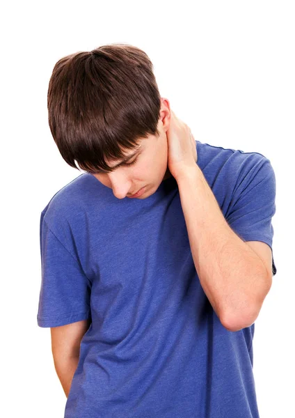 Young Man voelen een pijn — Stockfoto