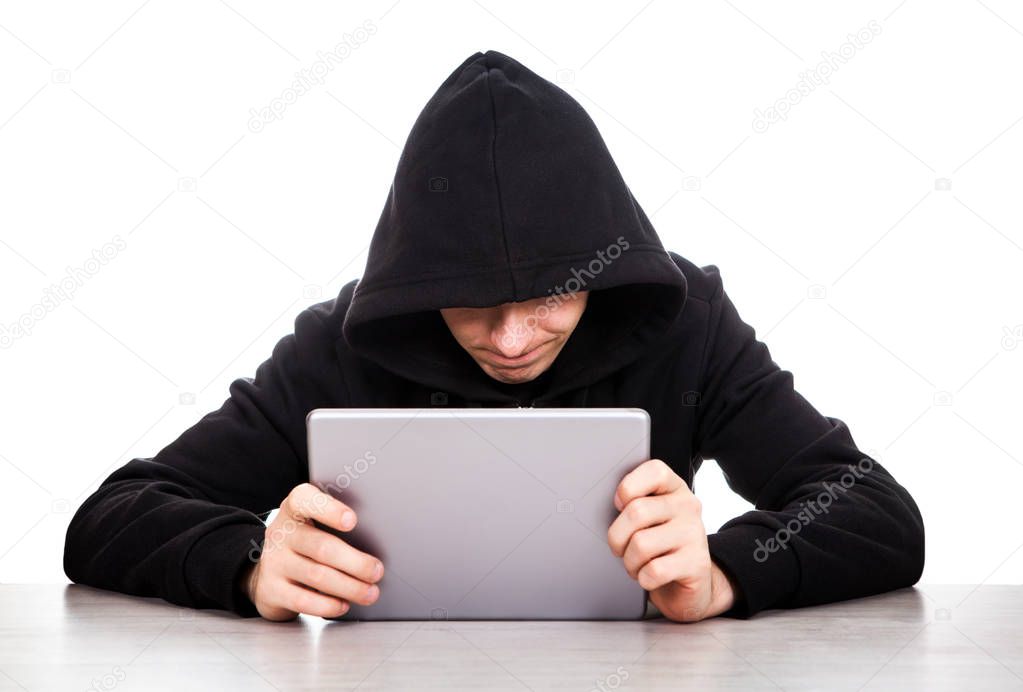 Hacker with a Tablet