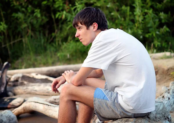 Sad Young Man — Stock Photo, Image