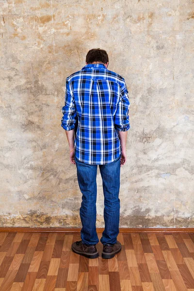 Homem vista traseira — Fotografia de Stock