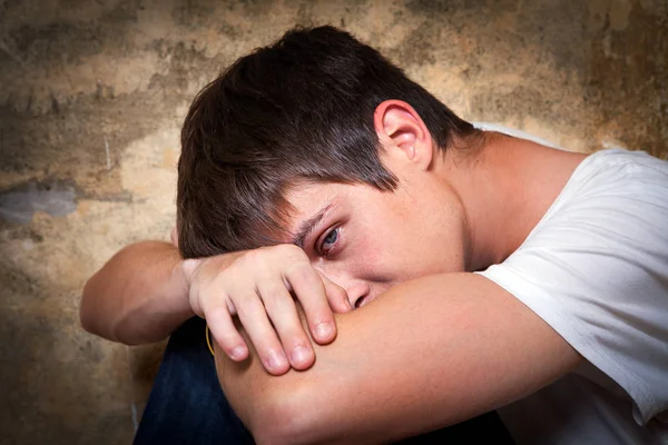 Sad Young Man — Stock Photo, Image