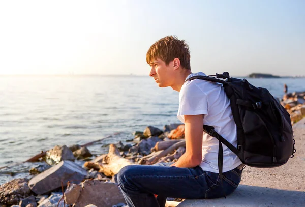 Sad Young Man — Stock Photo, Image