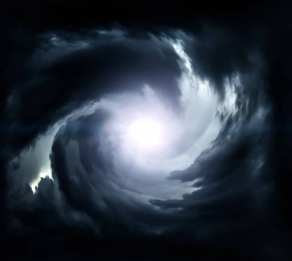 Whirlwind in the Clouds — Stock Photo, Image