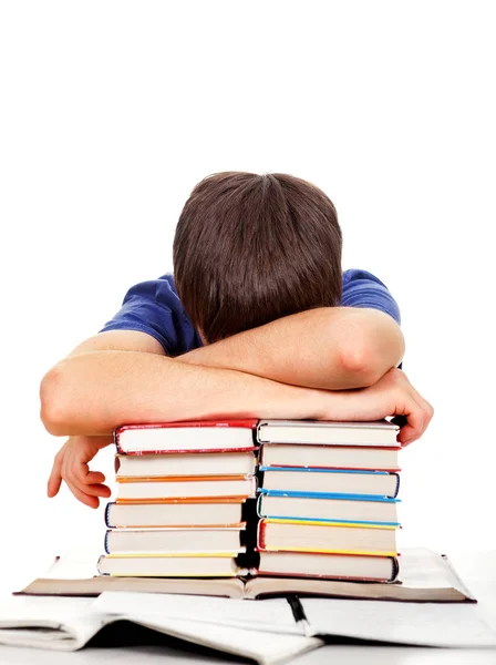 Tired Student sleeping — Stock Photo, Image