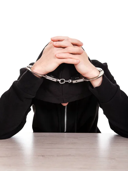 Man in Handcuffs — Stock Photo, Image