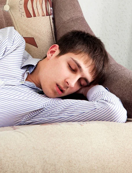 Young Man sleeping — Stock Photo, Image