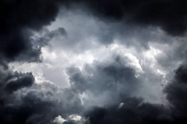 Dramatik Bulutlar Arkaplanı