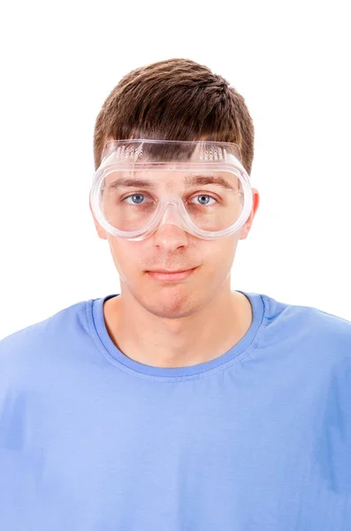Man in a Safety Glasses — Stock Photo, Image