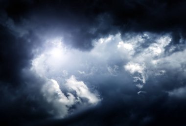 Cennet bir ışık ile