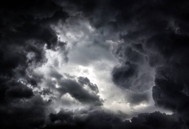 Fırtına bulutları arkaplan