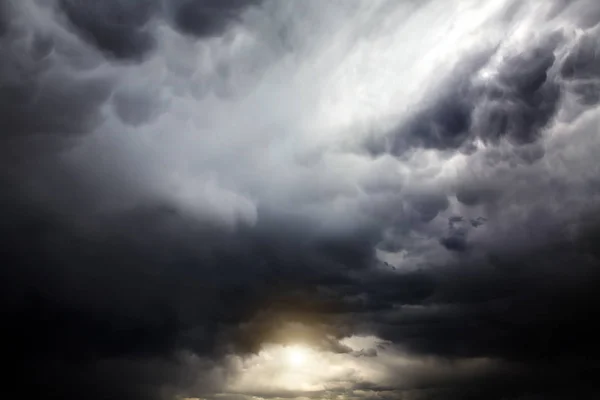 Nuvole tempesta sfondo — Foto Stock