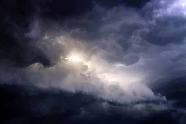 Cloudscape with a Light — Stock Photo, Image