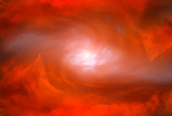 Blurred Swirl Red Clouds Light — Stock Photo, Image