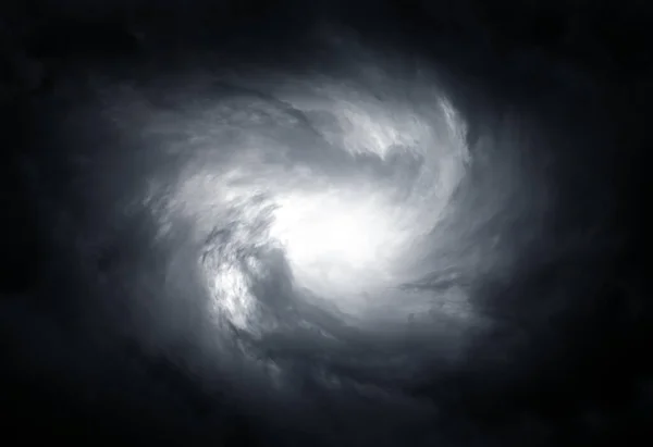 Размытое Небо Темных Грозовых Облаках — стоковое фото