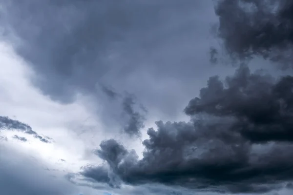 Ciemne Dramatyczne Chmury Obszar Tła — Zdjęcie stockowe