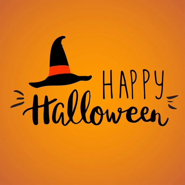 Feliz tarjeta de Halloween — Vector de stock