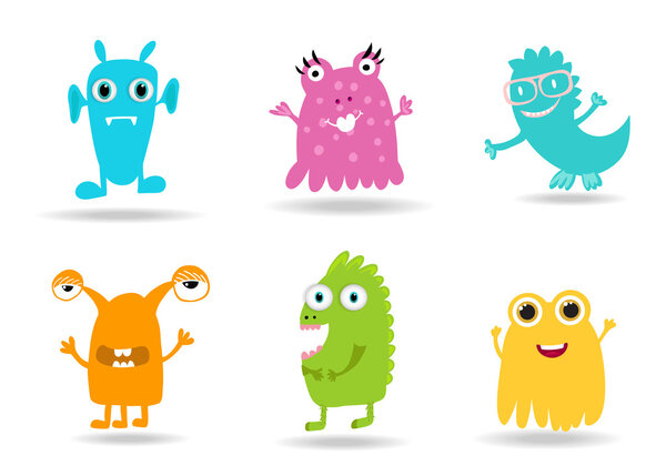 Cute Cartoon Monsters
