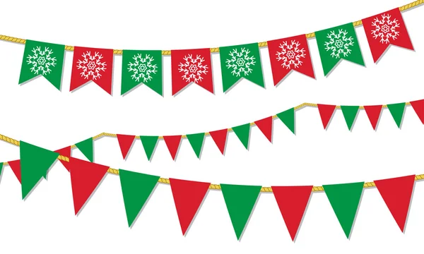 Navidad vector decoración conjunto — Archivo Imágenes Vectoriales