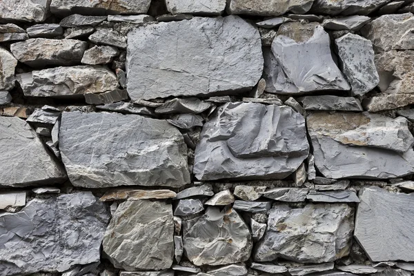 An old stone wall gray large stones — Stock Photo, Image