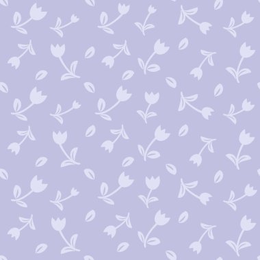 Çiçeksel vektör pürüzsüz desen