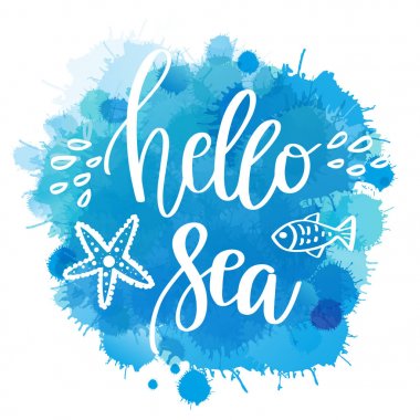 Elle çizilmiş teklif - Merhaba deniz.