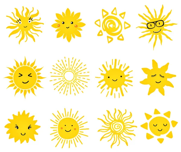 Sonnensymbol. Vektor lizenzfreie Grafiken © mcherevan