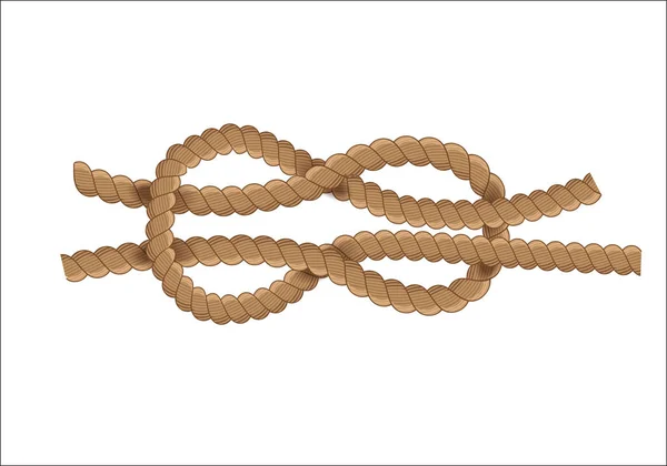 航海的绳子结 — 图库矢量图片
