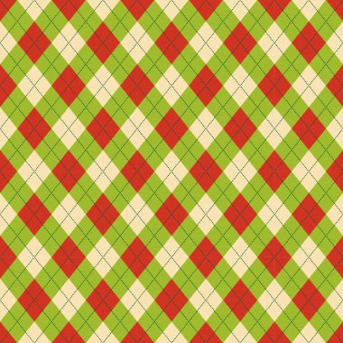 Kalıplı ekose kumaş. Kusursuz vektör deseni.