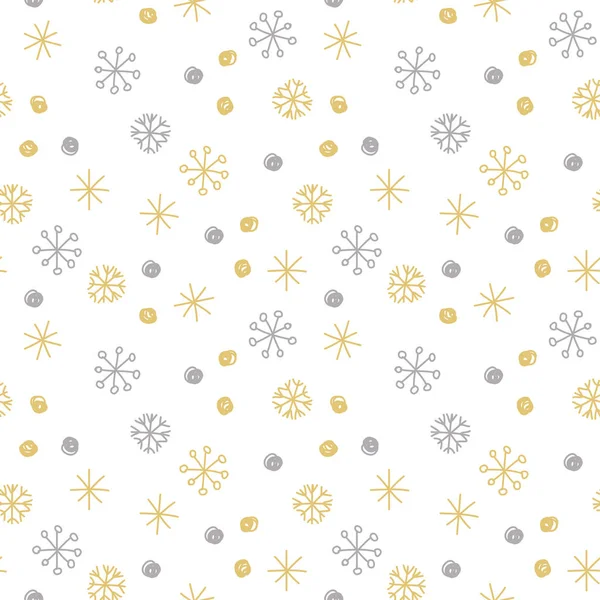 Seamless Winter Pattern Background — Stock Vector