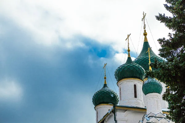 Russian Christian temple — Stock Photo, Image