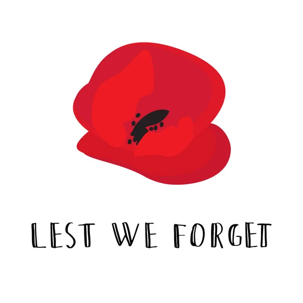 ANZAC DAY. Australie New Zealand Army Corps — Image vectorielle