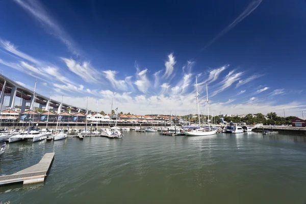 Lisabonského přístavu Marina — Stock fotografie